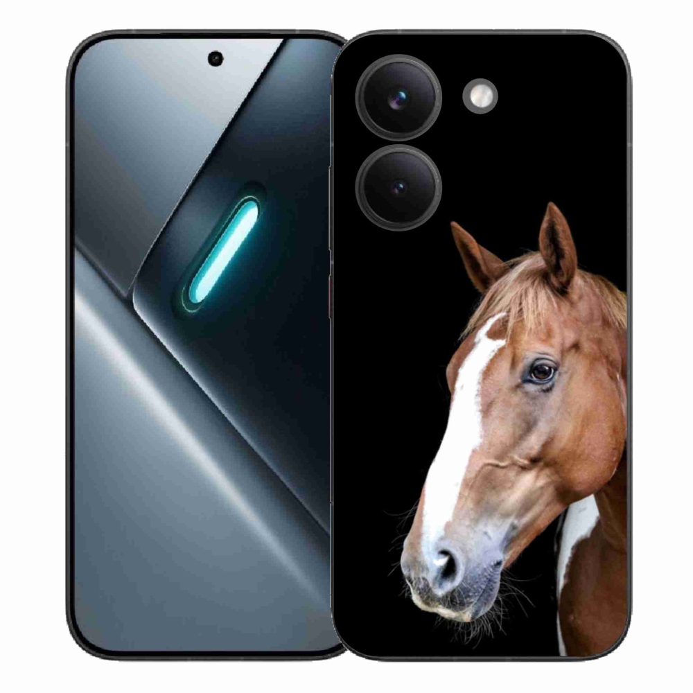 Gelový kryt mmCase na Xiaomi Poco X8 Pro - hnědý kůň 3