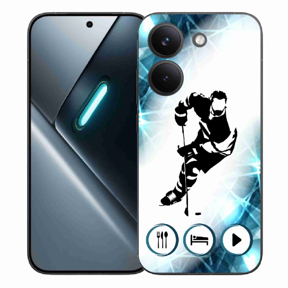 Gelový kryt mmCase na Xiaomi Poco X8 Pro - hokej 1