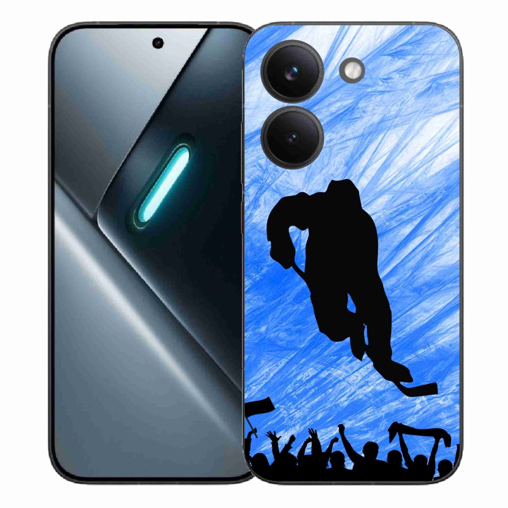 Gelový kryt mmCase na Xiaomi Poco X8 Pro - hokejový hráč