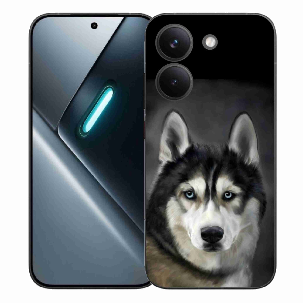 Gelový kryt mmCase na Xiaomi Poco X8 Pro - husky