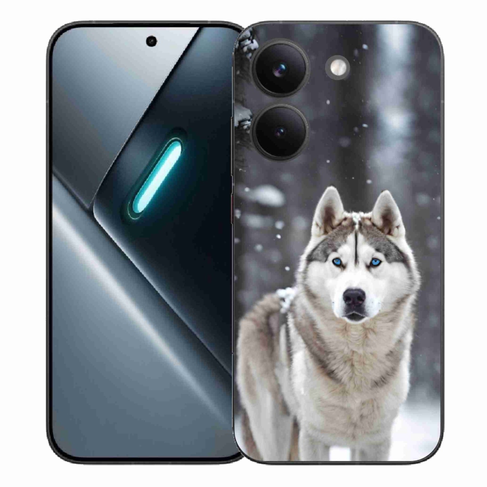 Gelový kryt mmCase na Xiaomi Poco X8 Pro - husky 2