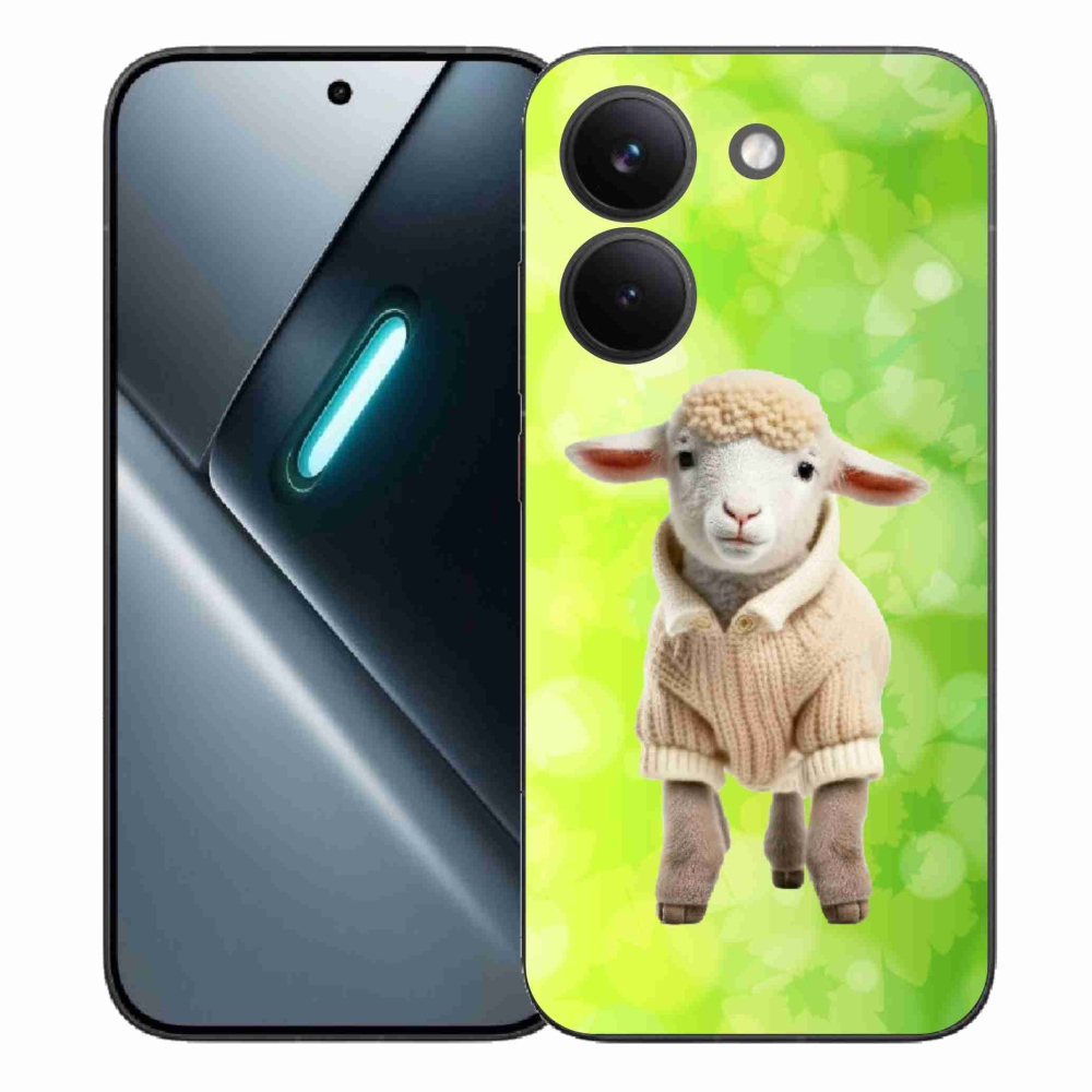 Gelový kryt mmCase na Xiaomi Poco X8 Pro - jehně ve svetru