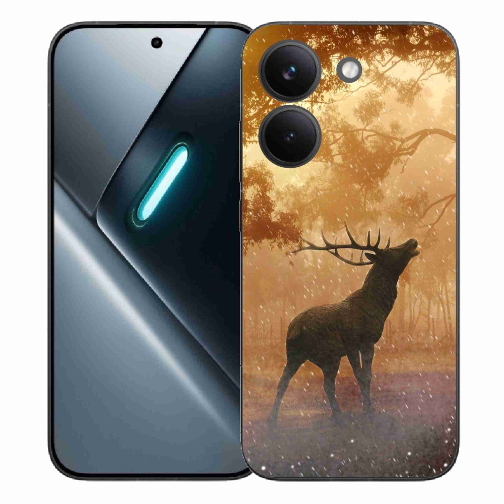 Gelový kryt mmCase na Xiaomi Poco X8 Pro - jelen v říji