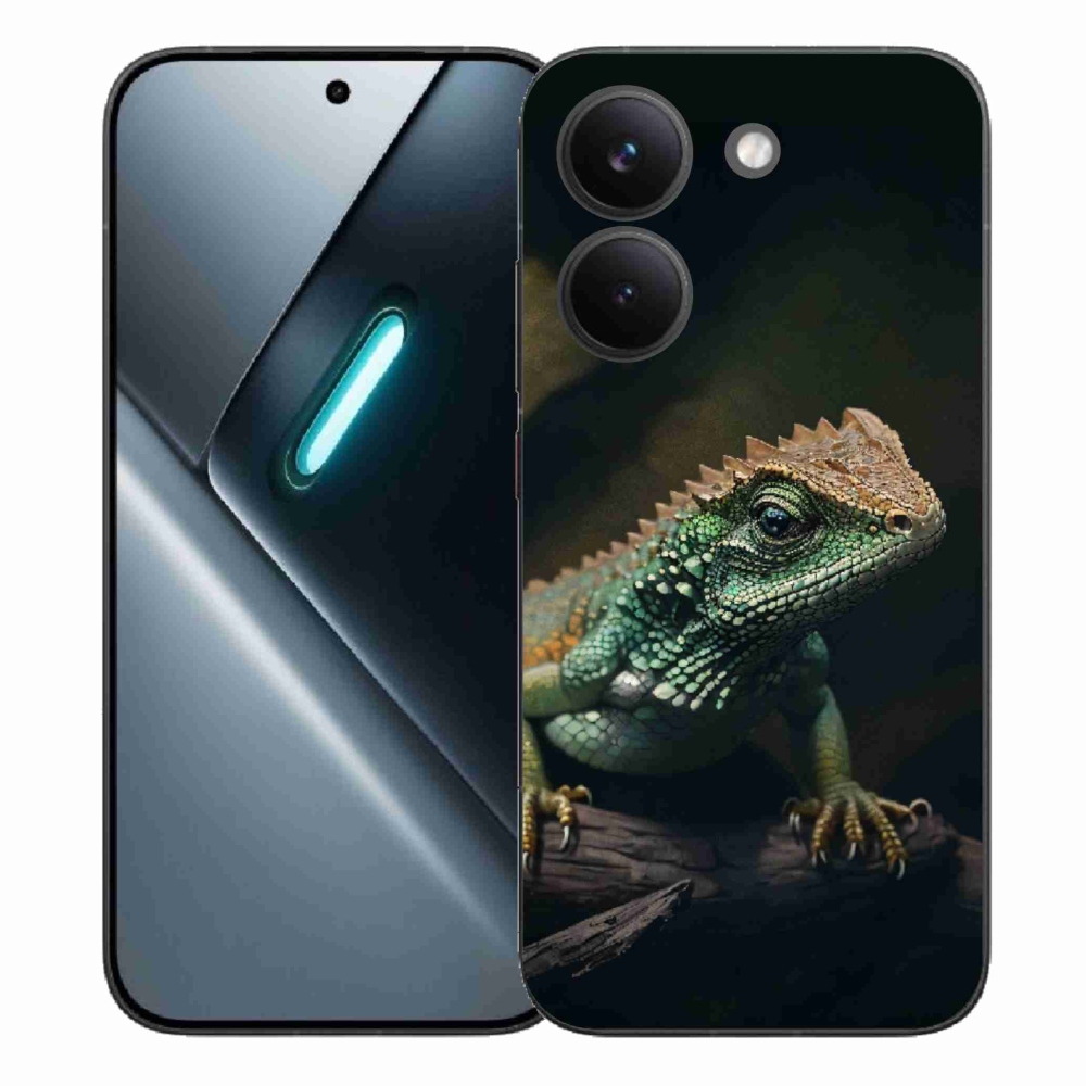 Gelový kryt mmCase na Xiaomi Poco X8 Pro - ještěr