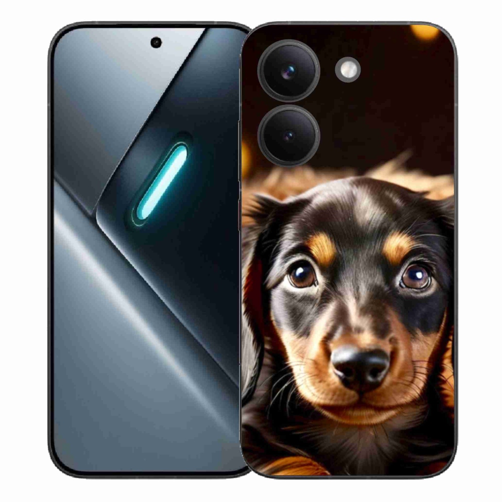 Gelový kryt mmCase na Xiaomi Poco X8 Pro - jezevčík