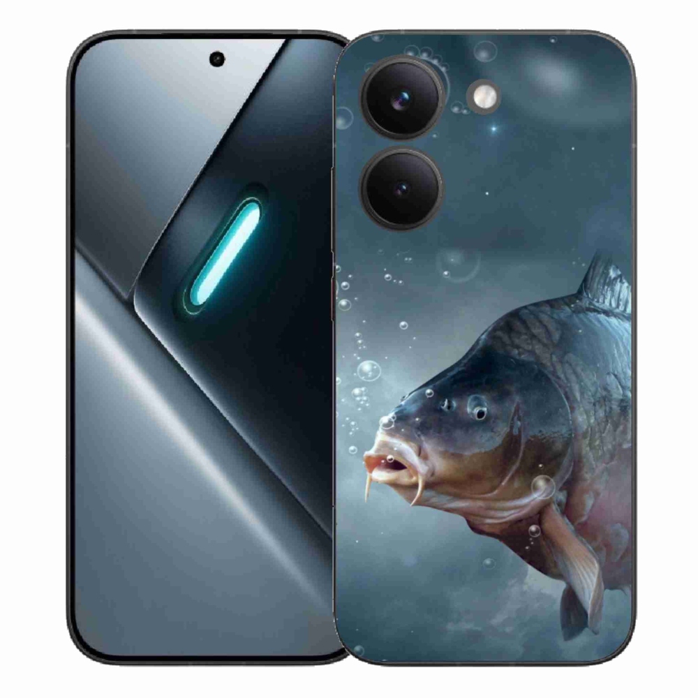 Gelový kryt mmCase na Xiaomi Poco X8 Pro - kapr a bublinky