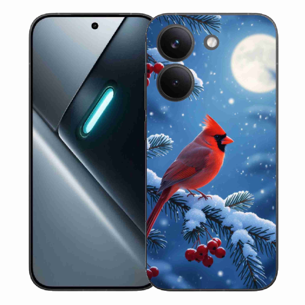 Gelový kryt mmCase na Xiaomi Poco X8 Pro - kardinál červený