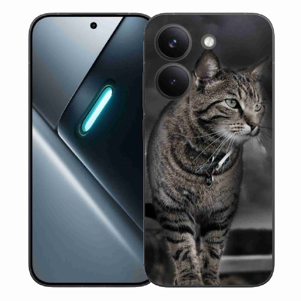 Gelový kryt mmCase na Xiaomi Poco X8 Pro - kočka