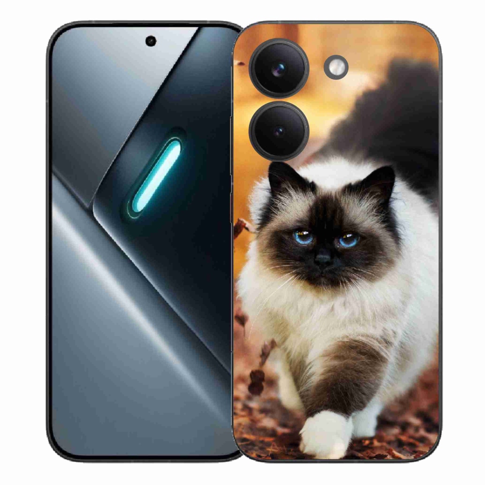 Gelový kryt mmCase na Xiaomi Poco X8 Pro - kočka