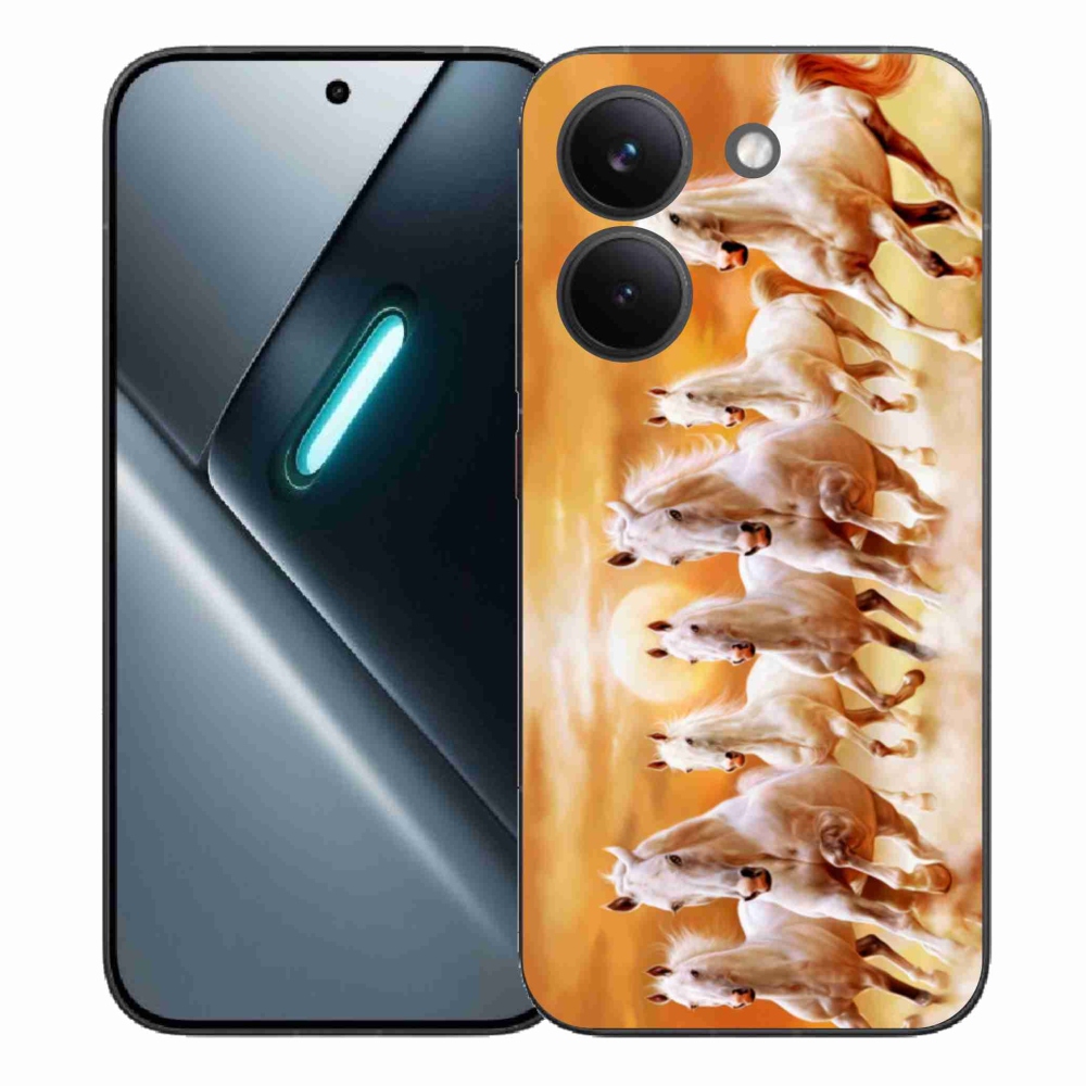 Gelový kryt mmCase na Xiaomi Poco X8 Pro - koně 2