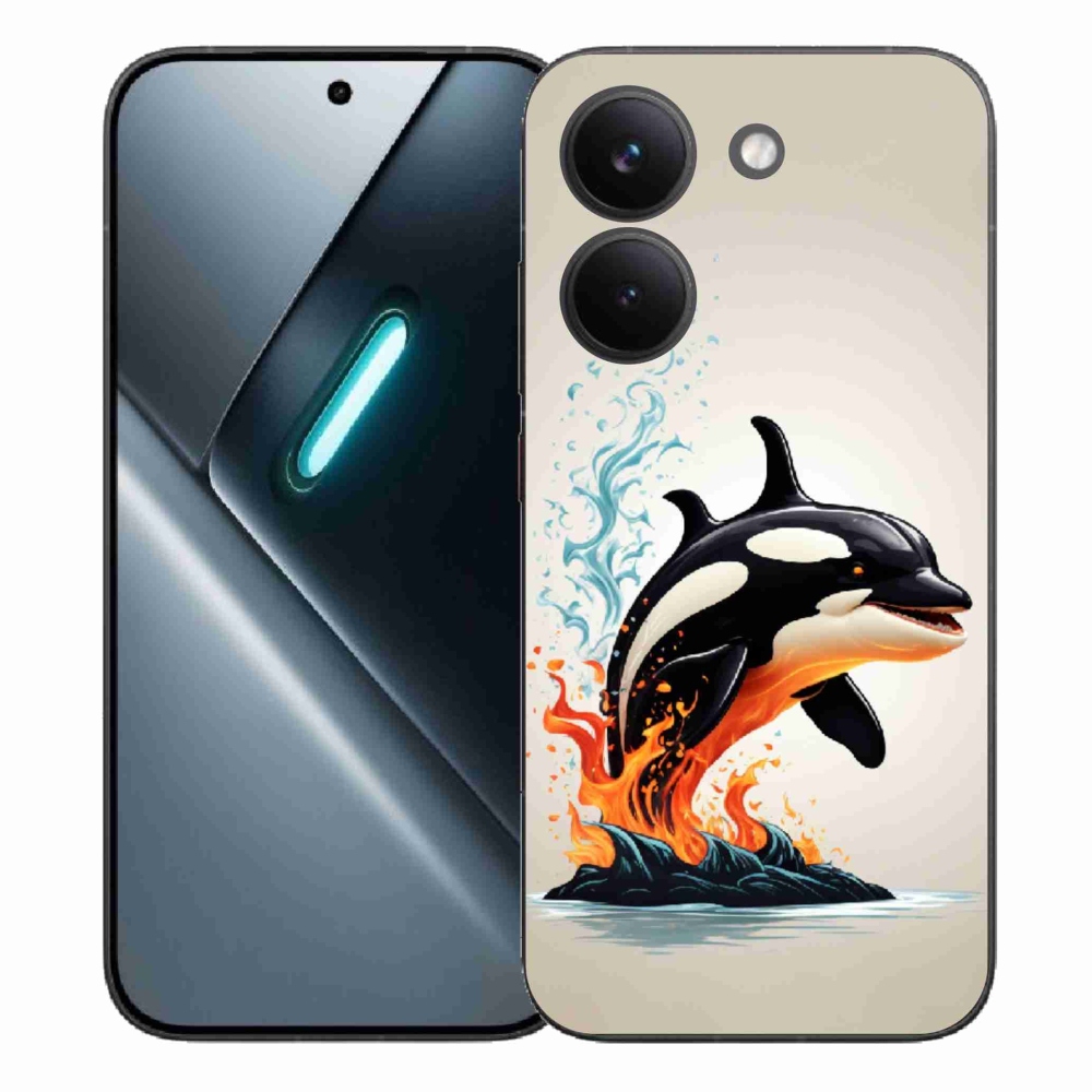 Gelový kryt mmCase na Xiaomi Poco X8 Pro - kosatka