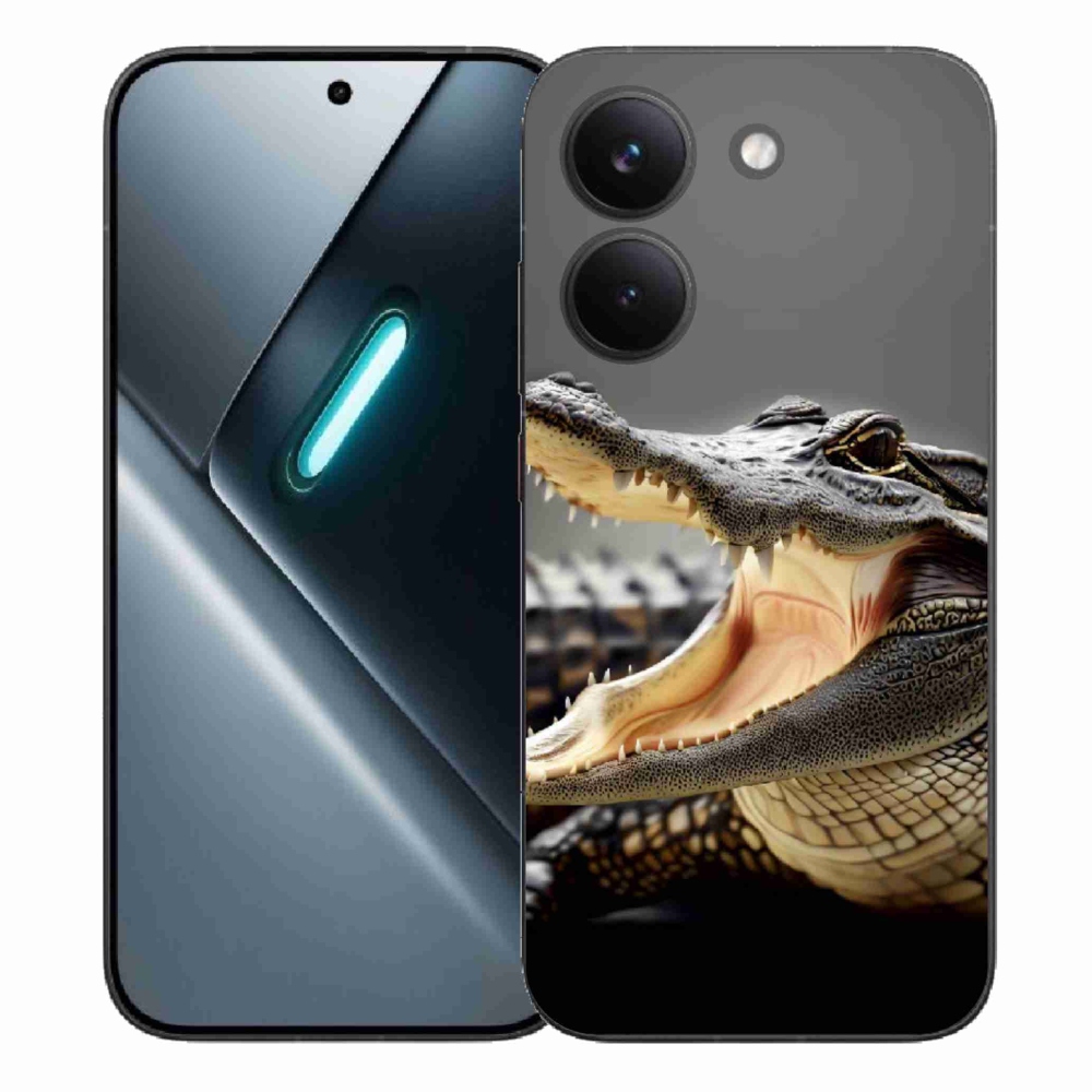 Gelový kryt mmCase na Xiaomi Poco X8 Pro - krokodýl