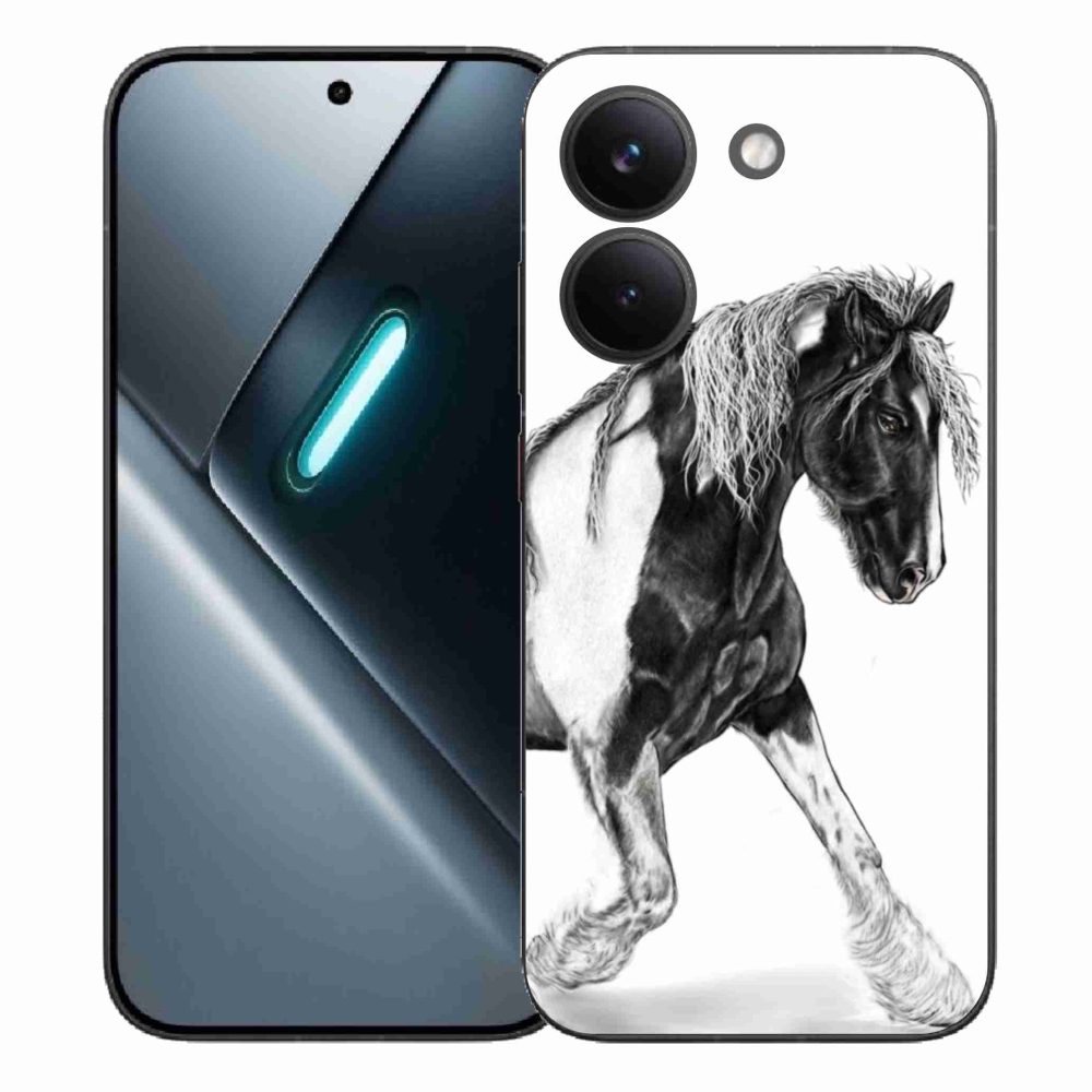 Gelový kryt mmCase na Xiaomi Poco X8 Pro - kůň