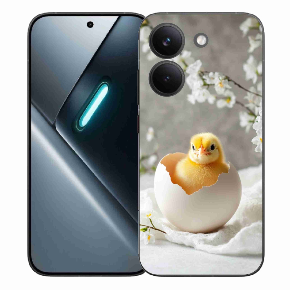 Gelový kryt mmCase na Xiaomi Poco X8 Pro - kuřátko