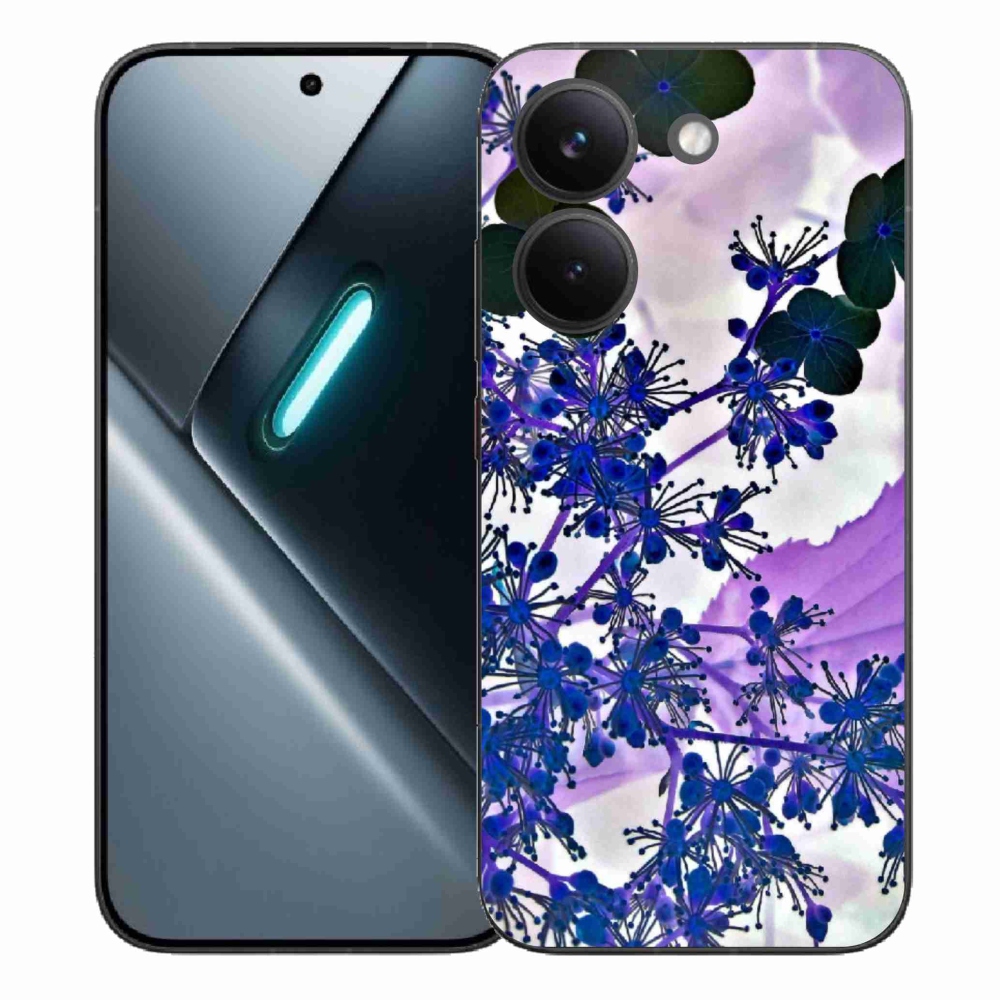 Gelový kryt mmCase na Xiaomi Poco X8 Pro - květ hortenzie