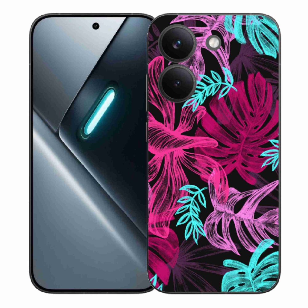 Gelový kryt mmCase na Xiaomi Poco X8 Pro - květiny 1