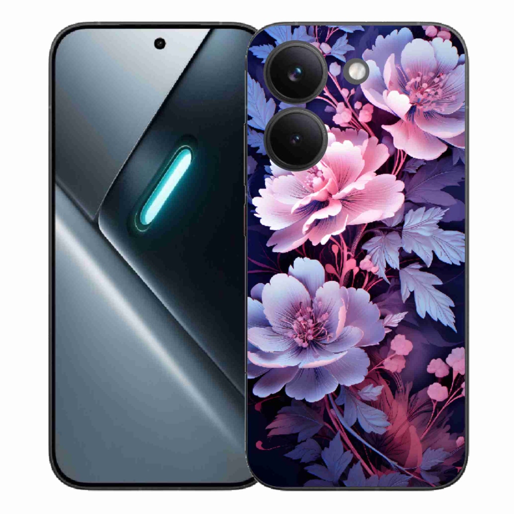 Gelový kryt mmCase na Xiaomi Poco X8 Pro - květiny 11