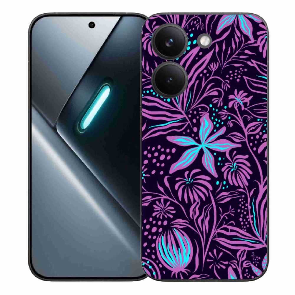 Gelový kryt mmCase na Xiaomi Poco X8 Pro - květiny 2