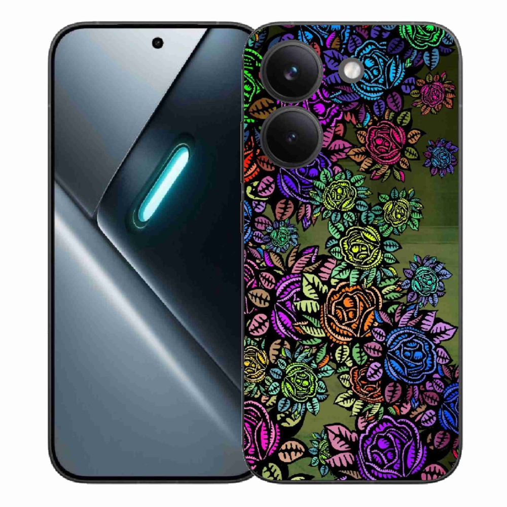 Gelový kryt mmCase na Xiaomi Poco X8 Pro - květiny 6