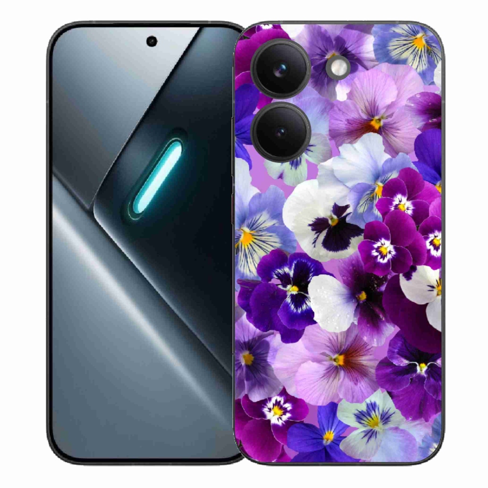 Gelový kryt mmCase na Xiaomi Poco X8 Pro - květiny 9