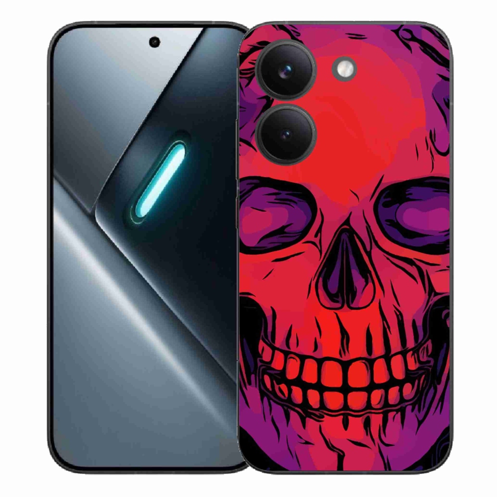 Gelový kryt mmCase na Xiaomi Poco X8 Pro - lebka