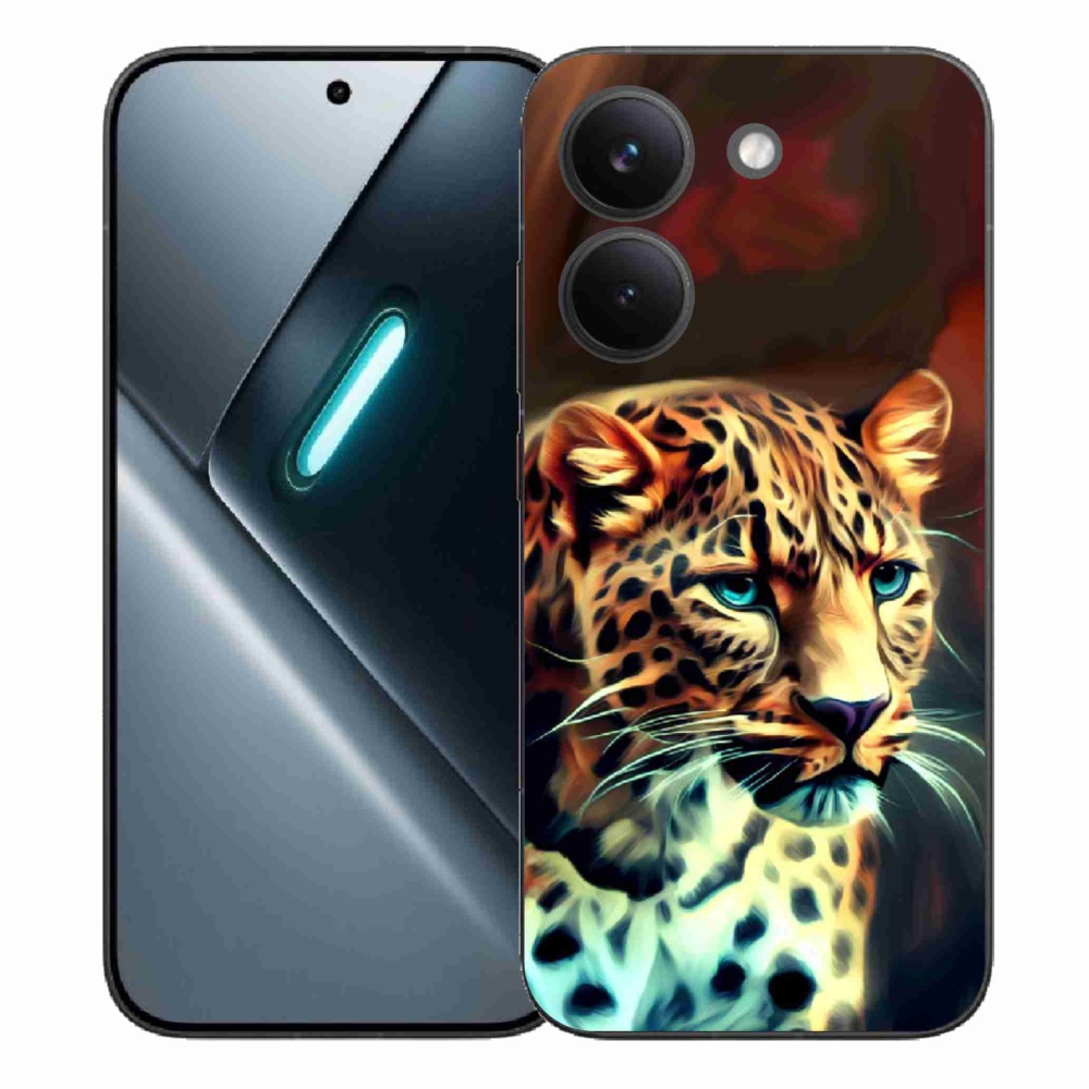 Gelový kryt mmCase na Xiaomi Poco X8 Pro - leopard