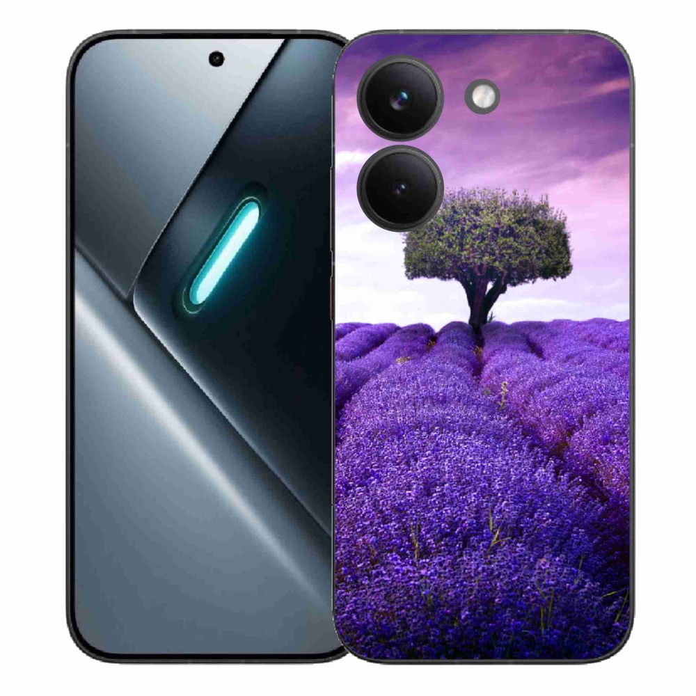 Gelový kryt mmCase na Xiaomi Poco X8 Pro - levandulová louka