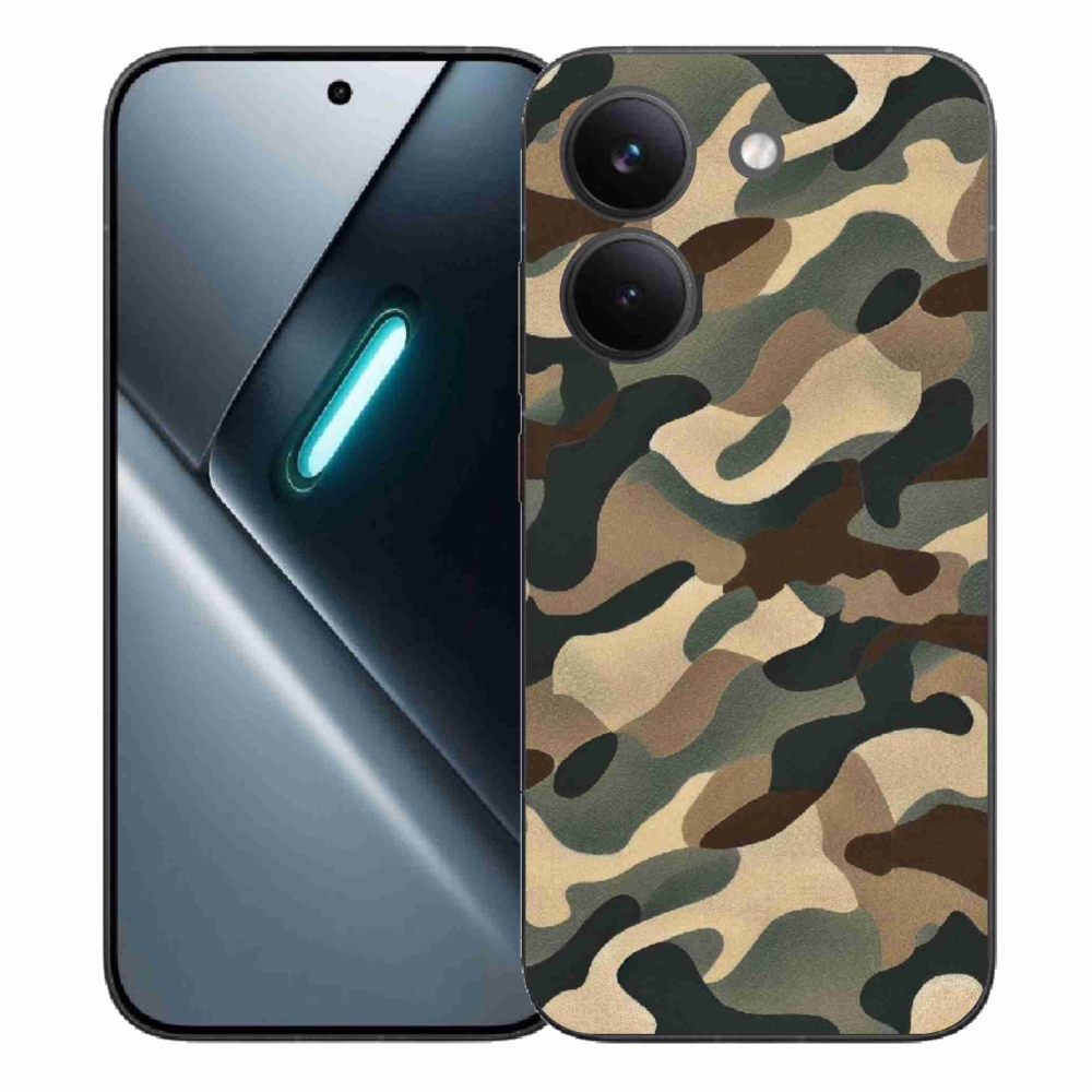 Gelový kryt mmCase na Xiaomi Poco X8 Pro - maskáčový vzor 11