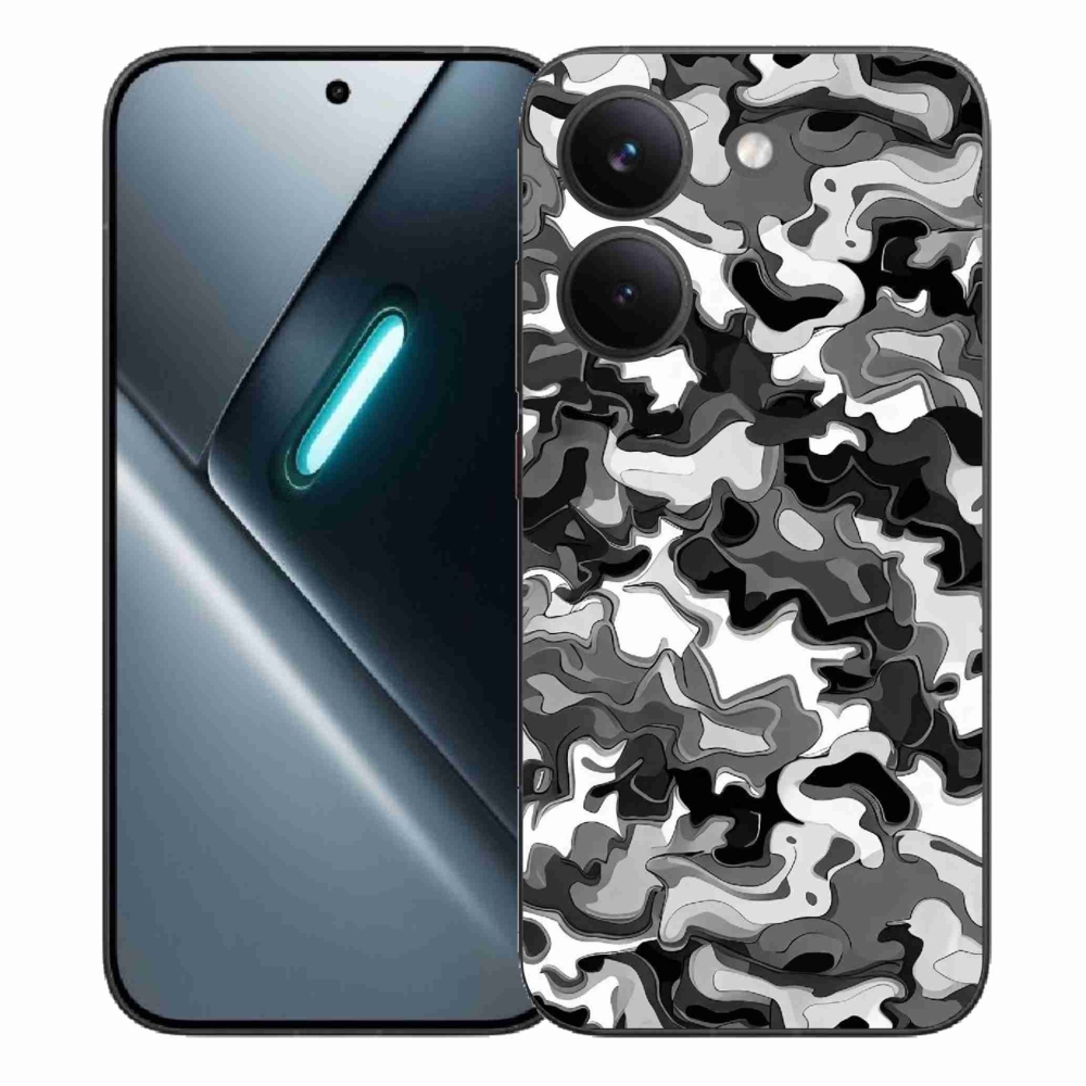 Gelový kryt mmCase na Xiaomi Poco X8 Pro - maskáčový vzor 3