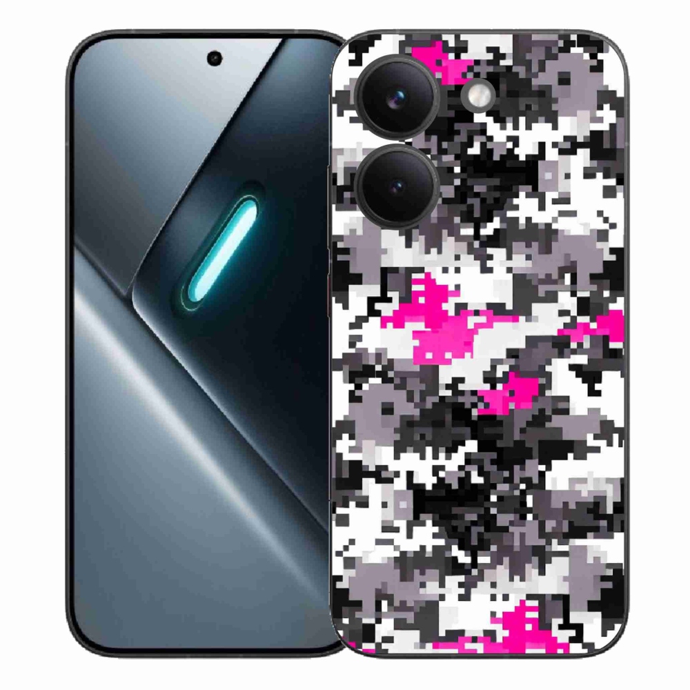 Gelový kryt mmCase na Xiaomi Poco X8 Pro - maskáčový vzor 4