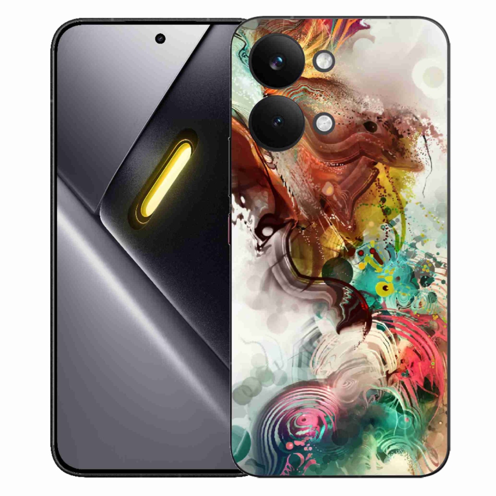 Gelový kryt mmCase na Xiaomi Poco X8 Pro Max - abstrakt 1