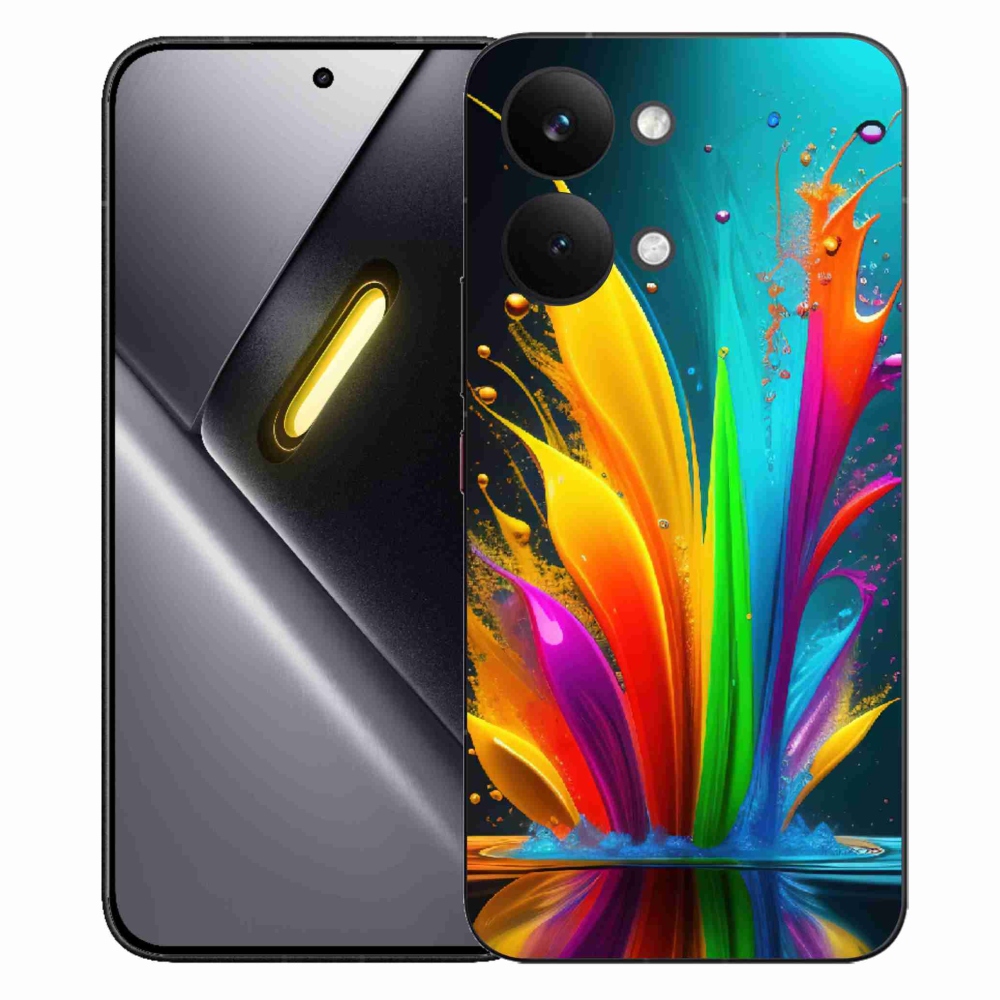 Gelový kryt mmCase na Xiaomi Poco X8 Pro Max - abstraktní motiv 1