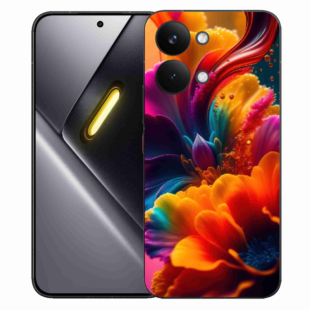 Gelový kryt mmCase na Xiaomi Poco X8 Pro Max - abstraktní motiv 2