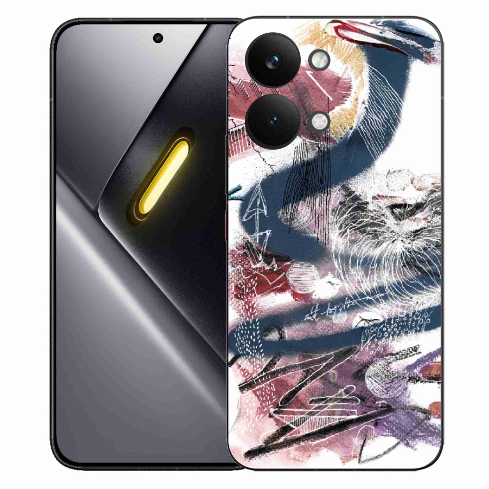 Gelový kryt mmCase na Xiaomi Poco X8 Pro Max - abstraktní motiv 28