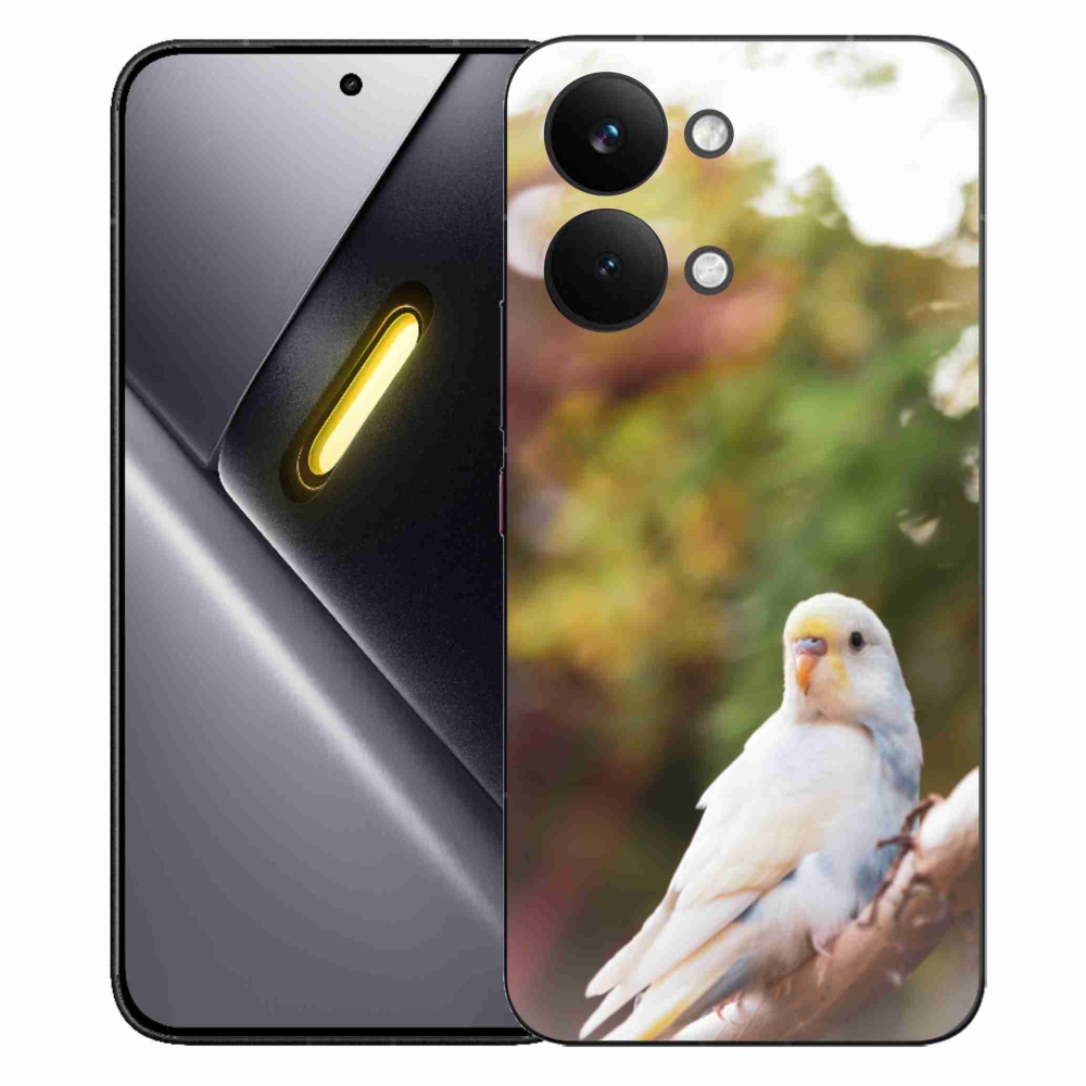 Gelový kryt mmCase na Xiaomi Poco X8 Pro Max - andulka bílá