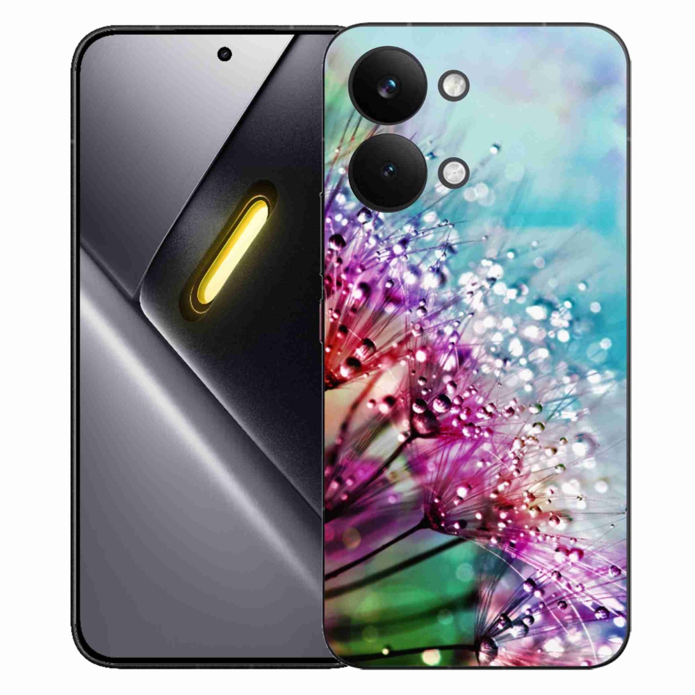 Gelový kryt mmCase na Xiaomi Poco X8 Pro Max - barevné květy