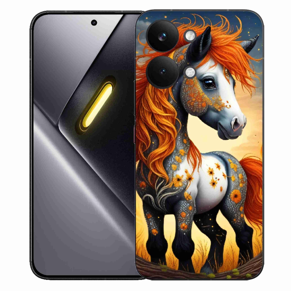 Gelový kryt mmCase na Xiaomi Poco X8 Pro Max - barevný poník