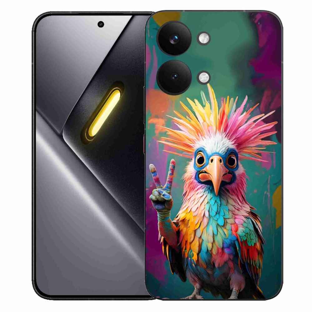 Gelový kryt mmCase na Xiaomi Poco X8 Pro Max - barevný rebel