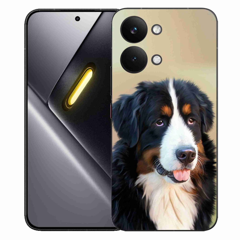 Gelový kryt mmCase na Xiaomi Poco X8 Pro Max - bernský salašnický pes