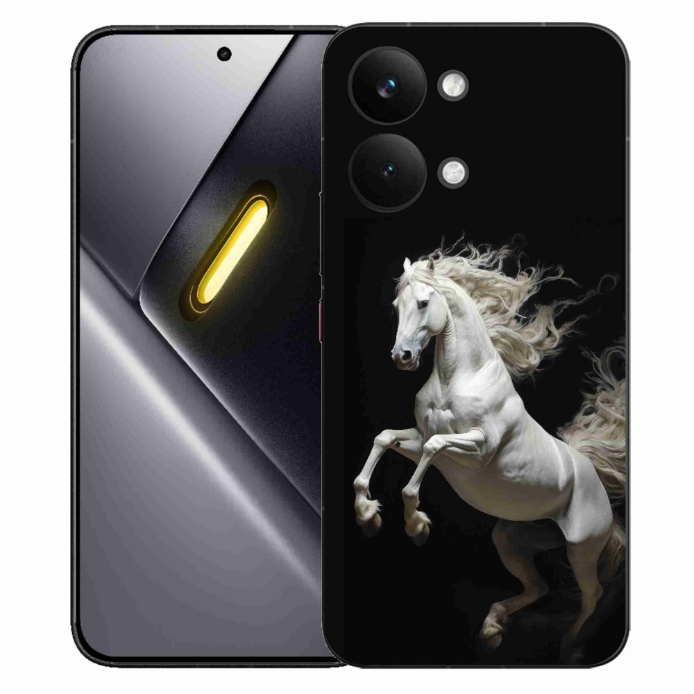 Gelový kryt mmCase na Xiaomi Poco X8 Pro Max - bílý kůň 4