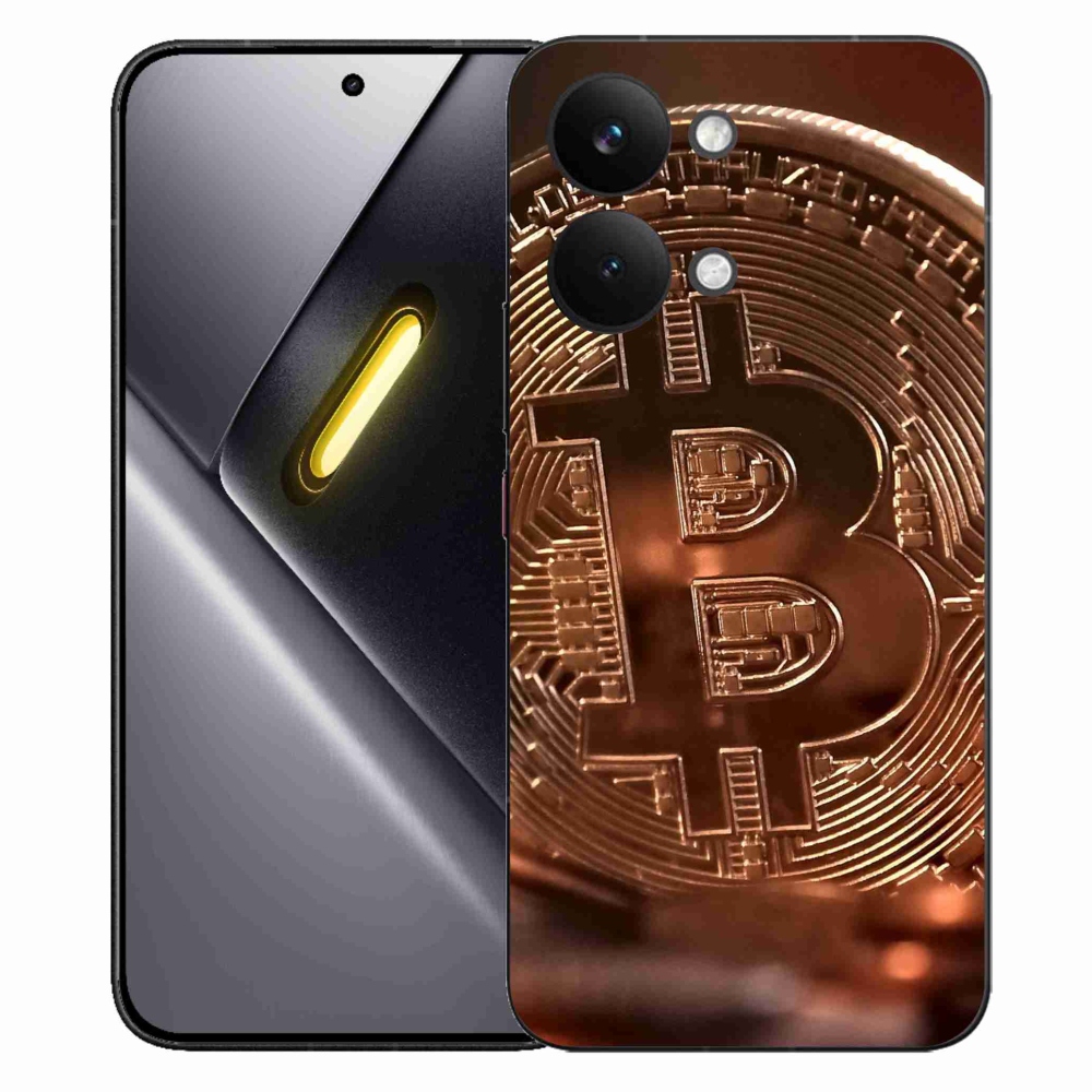 Gelový kryt mmCase na Xiaomi Poco X8 Pro Max - bitcoin