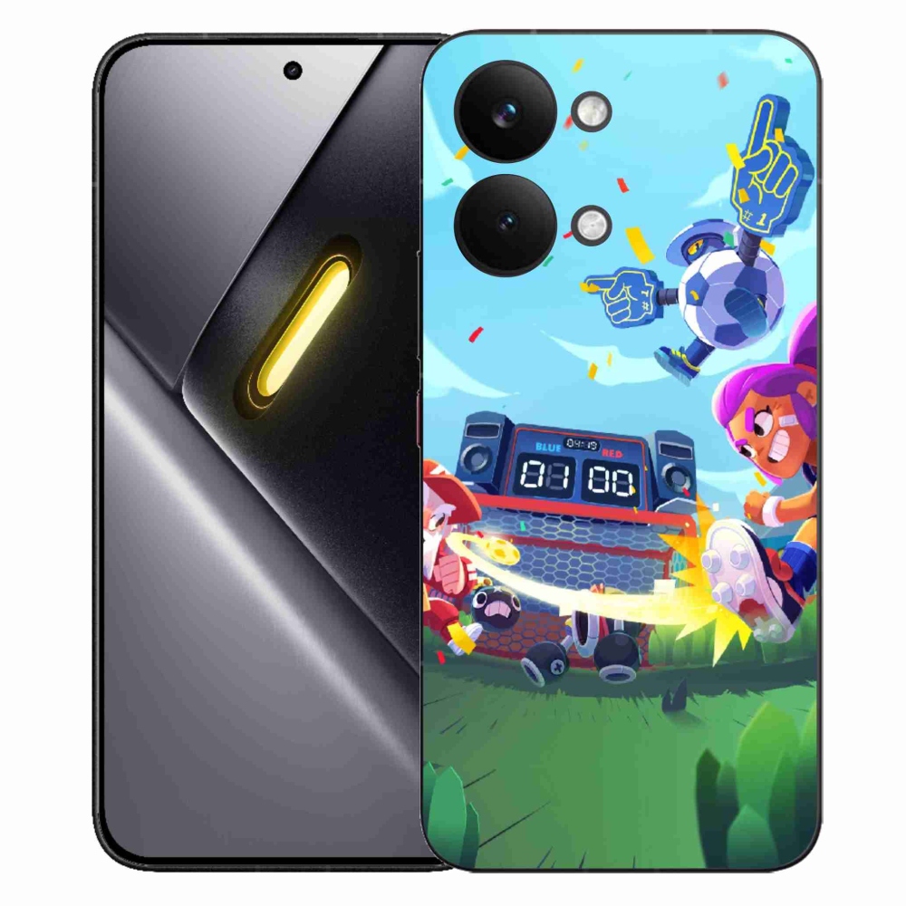 Gelový kryt mmCase na Xiaomi Poco X8 Pro Max - brawl stars 1