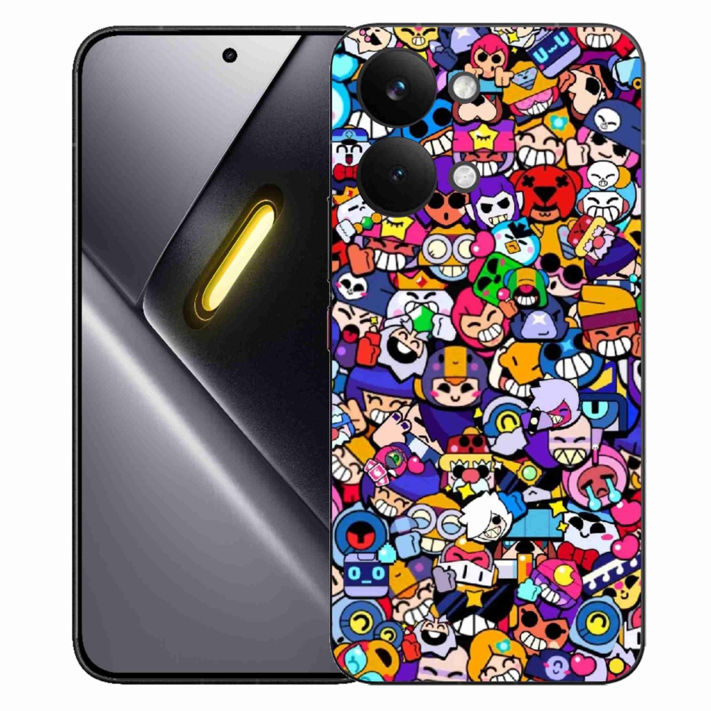 Gelový kryt mmCase na Xiaomi Poco X8 Pro Max - brawl stars 2