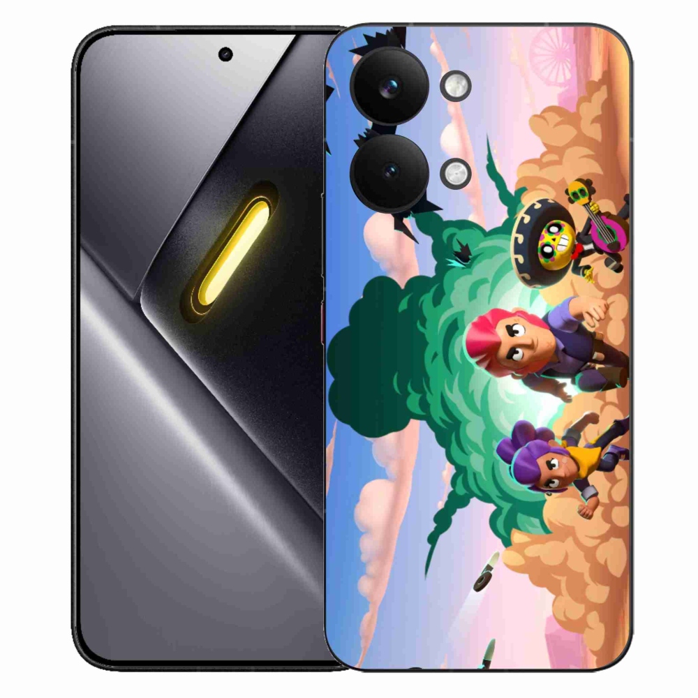 Gelový kryt mmCase na Xiaomi Poco X8 Pro Max - brawl stars