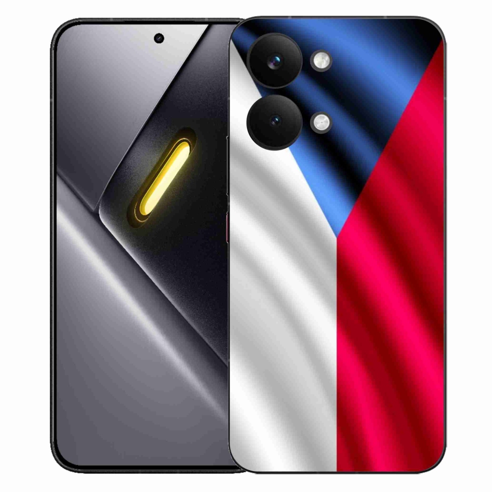 Gelový kryt mmCase na Xiaomi Poco X8 Pro Max - česká vlajka