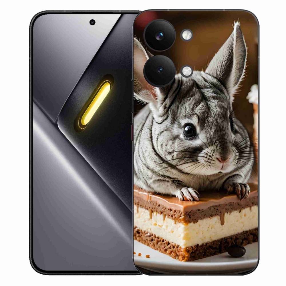 Gelový kryt mmCase na Xiaomi Poco X8 Pro Max - činčila