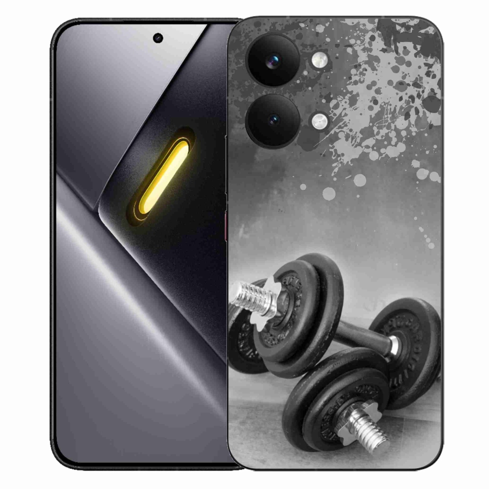 Gelový kryt mmCase na Xiaomi Poco X8 Pro Max - činky 1