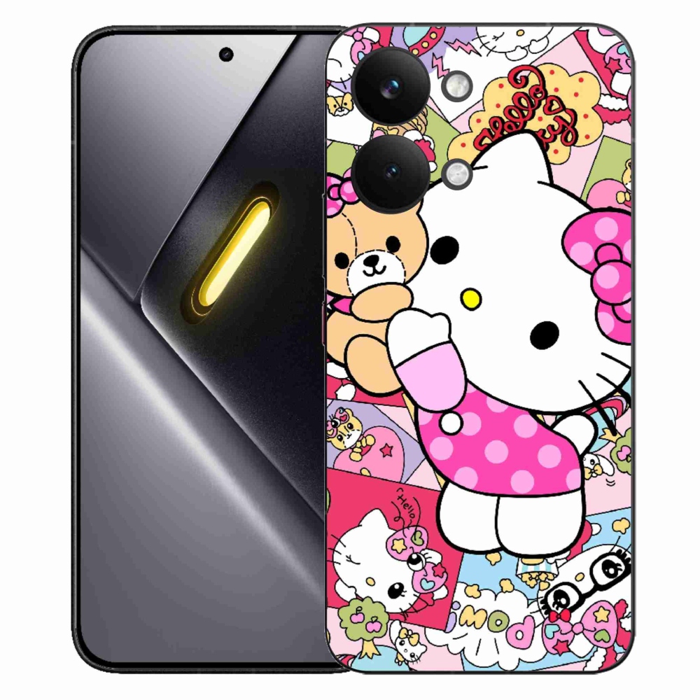 Gelový kryt mmCase na Xiaomi Poco X8 Pro Max - cute kitty