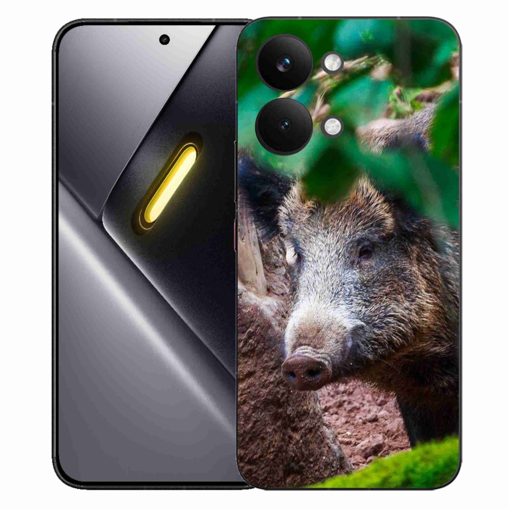 Gelový kryt mmCase na Xiaomi Poco X8 Pro Max - divoké prase