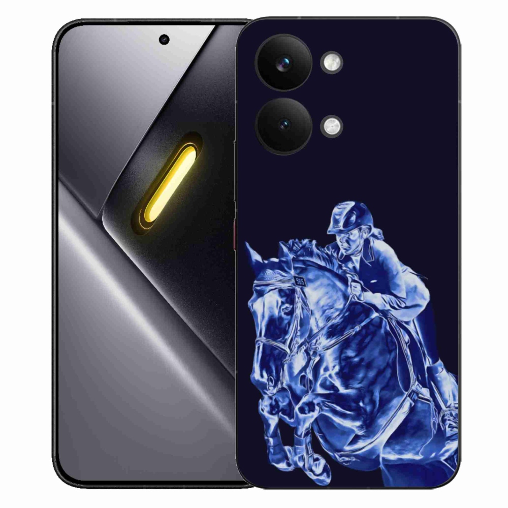 Gelový kryt mmCase na Xiaomi Poco X8 Pro Max - dostihový kůň